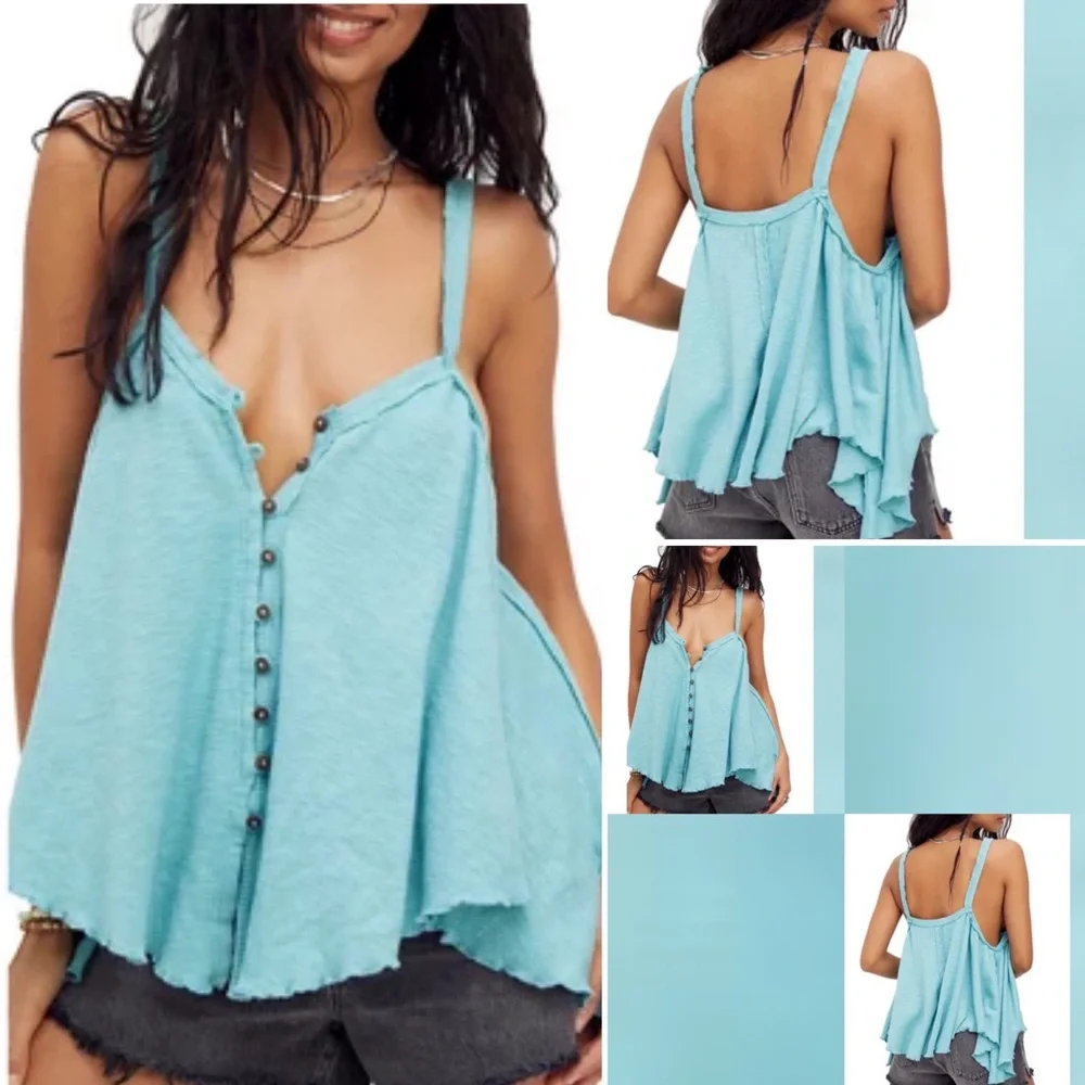 Free People Tank Top - Picture 1 of 8